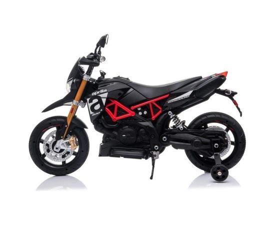 Lean Cars Aprilia A007 Electric Ride On Motorbike Black Новости - Детские товары