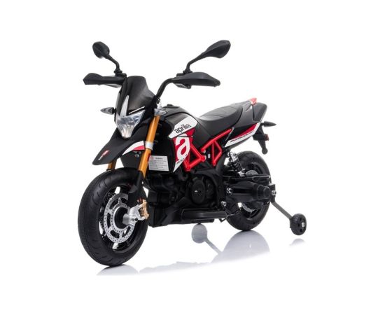 Lean Cars Aprilia A007 Electric Ride On Motorbike Black & Red Новости - Детские товары