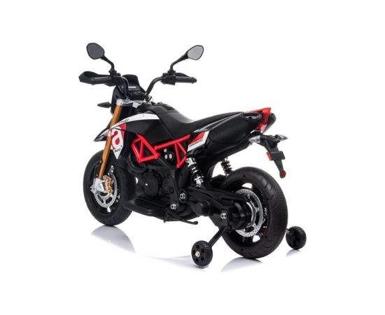 Lean Cars Aprilia A007 Electric Ride On Motorbike Black & Red Новости - Детские товары