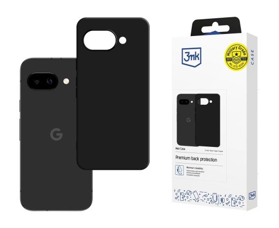 Чехол 3mk Matt Case Google Pixel 10a черный Чехлы - альтернативные