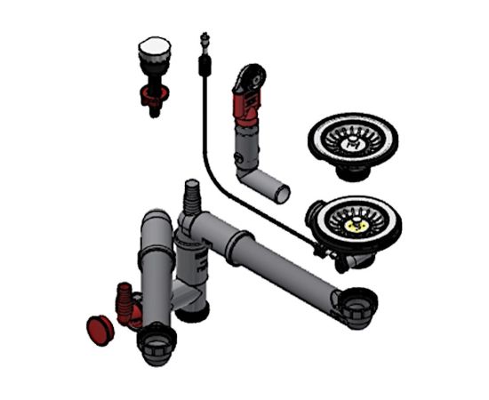 Franke Set WK BFG 651 2B Automātiska pop‑up tipa notekas un Atkritumu Komplekts Крупная бытовая техника