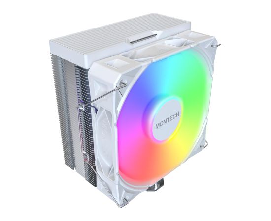 CPU COOLER MULTI SOCKET WHITE/NX400 ARGB (W) MONTECH Procesoru dzesēšana