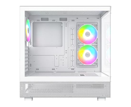 Case MONTECH XR MidiTower Not included ATX MicroATX MiniITX Colour White XR(W) Datoru korpusi
