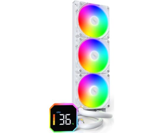 CPU COOLER MULTI SOCKET WHITE/HYPERFLOW DIGITAL 360 MONTECH Procesoru dzesēšana