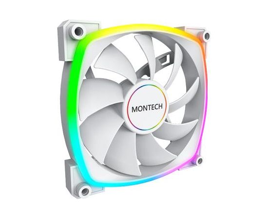 CASE FAN 140MM/AX140 PWM WHITE MONTECH Korpusu dzesēšana