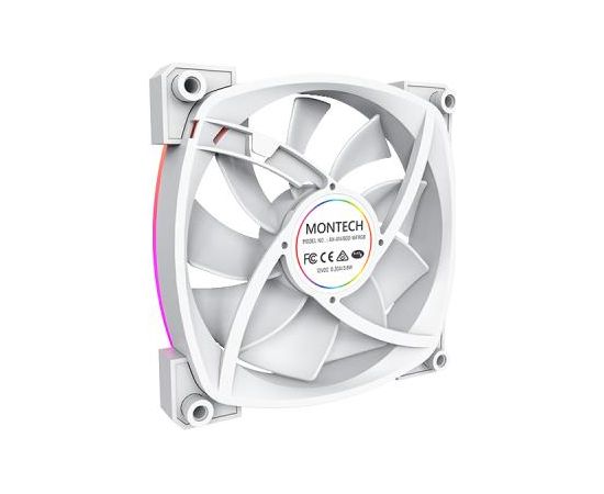 CASE FAN 140MM/AX140 PWM WHITE MONTECH Korpusu dzesēšana