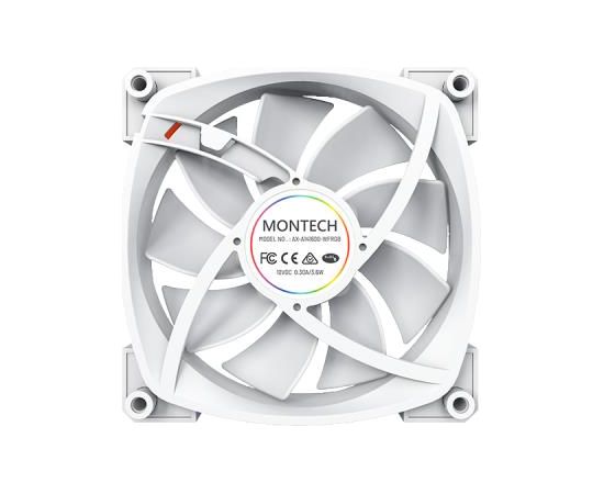 CASE FAN 140MM/AX140 PWM WHITE MONTECH Korpusu dzesēšana