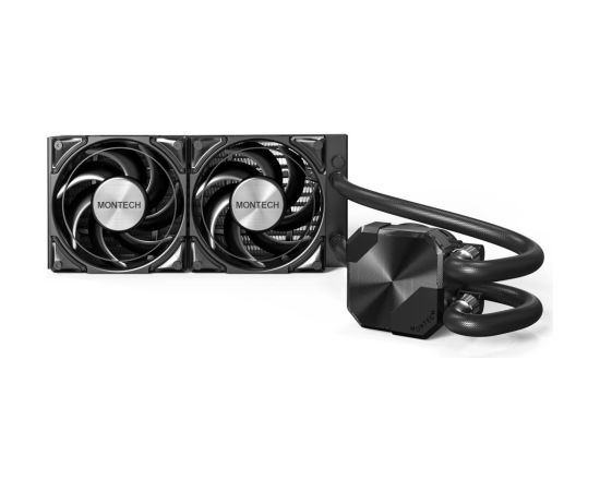CPU COOLER MULTI SOCKET BLACK/HYPERFLOW SILENT240(B) MONTECH Procesoru dzesēšana