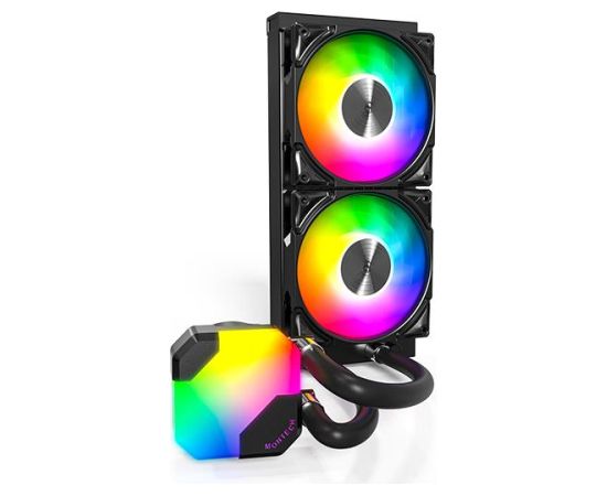 CPU COOLER MULTI SOCKET BLACK/HYPERFLOW ARGB 240 (B) MONTECH Procesoru dzesēšana