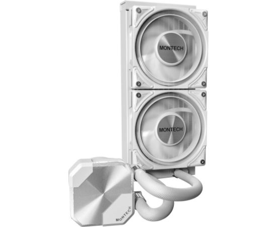 CPU COOLER MULTI SOCKET WHITE/HYPERFLOW SILENT240(W) MONTECH Procesoru dzesēšana