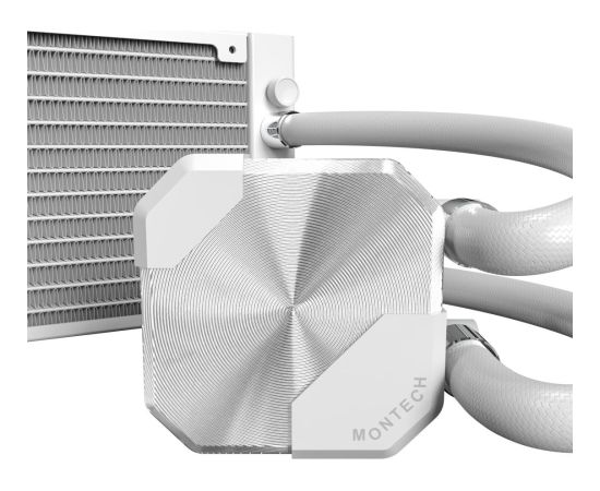 CPU COOLER MULTI SOCKET WHITE/HYPERFLOW SILENT240(W) MONTECH Procesoru dzesēšana