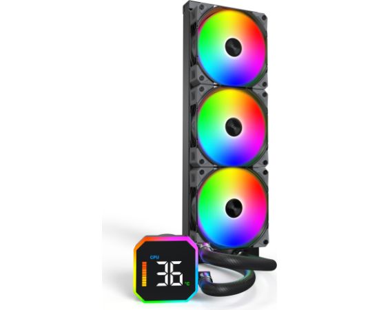 CPU COOLER MULTI SOCKET BLACK/HYPERFLOW DIGITAL 360 MONTECH Procesoru dzesēšana