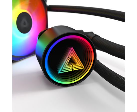 CPU COOLER MULTI SOCKET/LIGHTFLOW ARGB 360 (B) MONTECH Procesoru dzesēšana