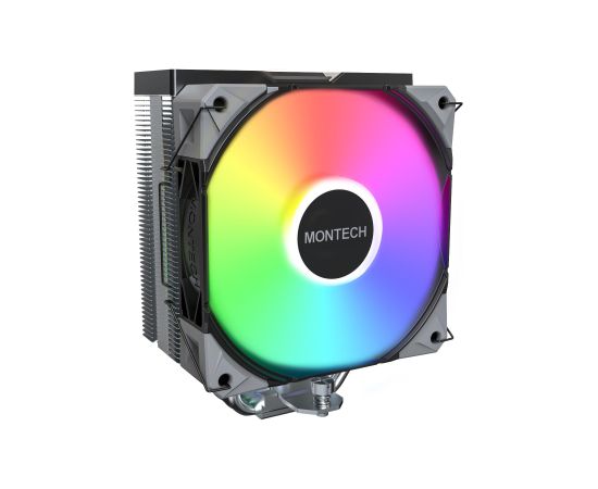 CPU COOLER MULTI SOCKET BLACK/NX400 ARGB (B) MONTECH Procesoru dzesēšana