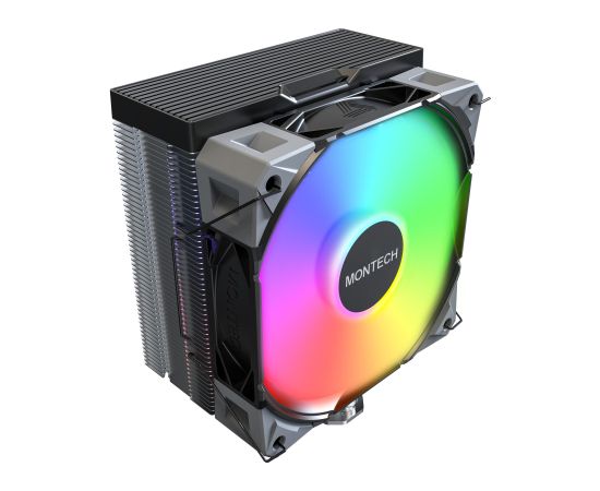 CPU COOLER MULTI SOCKET BLACK/NX400 ARGB (B) MONTECH Procesoru dzesēšana