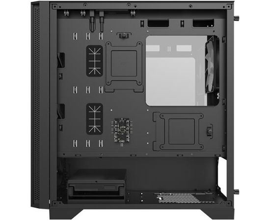 Case MONTECH AIR 100 ARGB MidiTower Case product features Transparent panel Not included MicroATX MiniITX Colour Black AIR100ARGB(B) Datoru korpusi