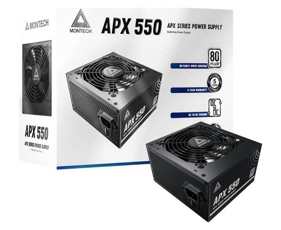 Power Supply MONTECH APX 550W 550 W APX550 Datoru barošanas bloki