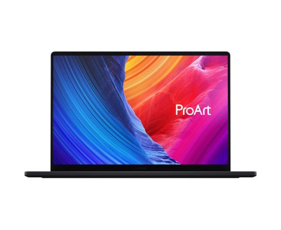 Notebook ASUS ProArt P16 H7606WP-RJ079X AMD Ryzen AI 9 HX370 2000 MHz 16" Touchscreen 2880x1800 RAM 64GB LPDDR5x SSD 2TB NVIDIA GeForce RTX 5070 8GB ENG Card Reader SD Windows 11 Pro Black Portatīvie datori