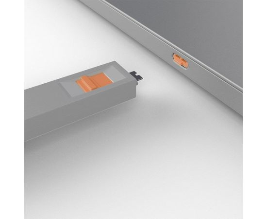 USB PORT TYPE-C BLOCKER 4PACK/ORANGE 40428 LINDY Сетевые кабели, провода