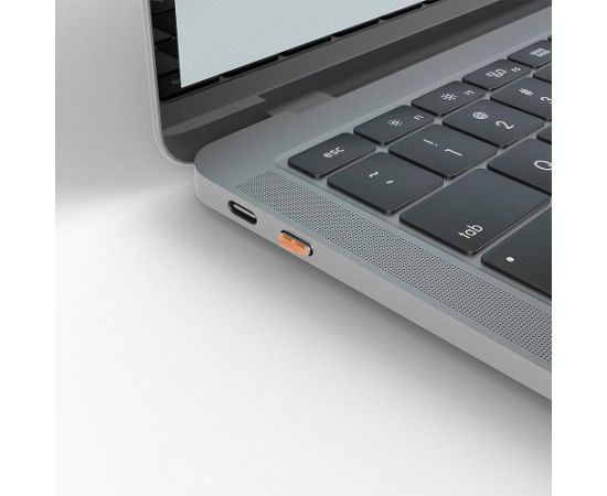 USB PORT TYPE-C BLOCKER 4PACK/ORANGE 40428 LINDY Сетевые кабели, провода