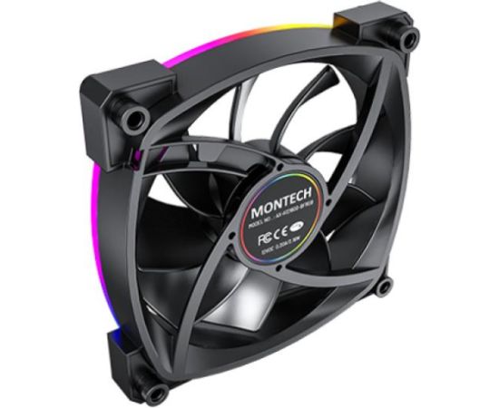 CASE FAN 120MM/AX120 PWM BLACK 3 IN 1 MONTECH Korpusu dzesēšana