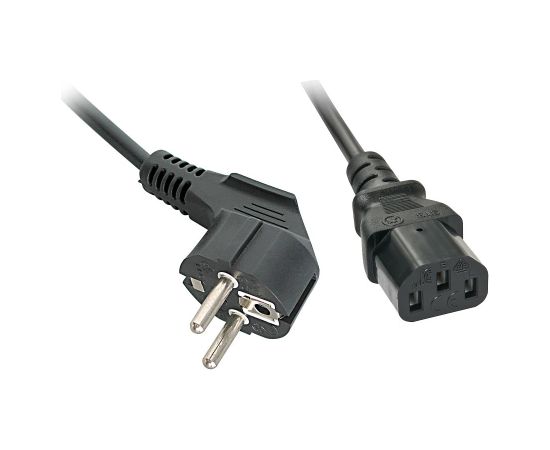 CABLE POWER SCHUKO IEC MAIN/0.7M 30334 LINDY Сетевые кабели, провода