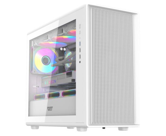 Darkflash DB460M computer case (white) Datoru korpusi