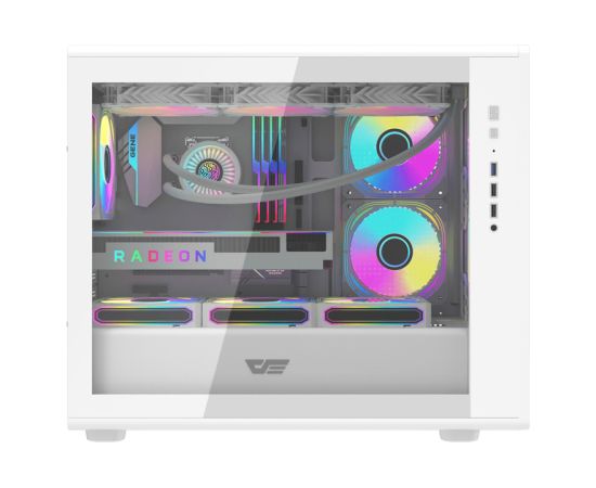 Darkflash DB460M computer case (white) Datoru korpusi