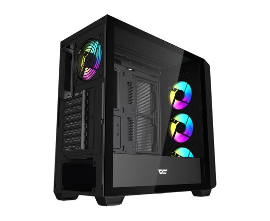Darkflash DS900WD ATX computer case (black) + 4 fans Корпуса