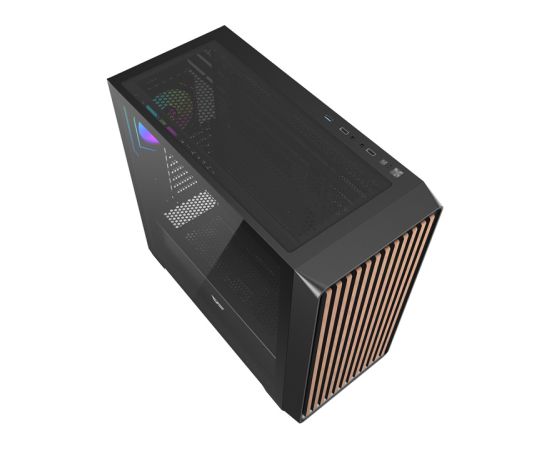 Darkflash DS900WD ATX computer case (black) + 4 fans Корпуса