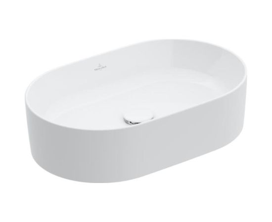 Villeroy & Boch izlietne Collaro, 560x360 mm, slīpēta apakša, stone whiteTitanCeram CP Vannas istabas izlietnes