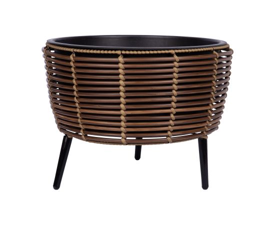 Puķu pods WICKER 44x44xH34cm, brūns Jaunumi, mēbeles, māja