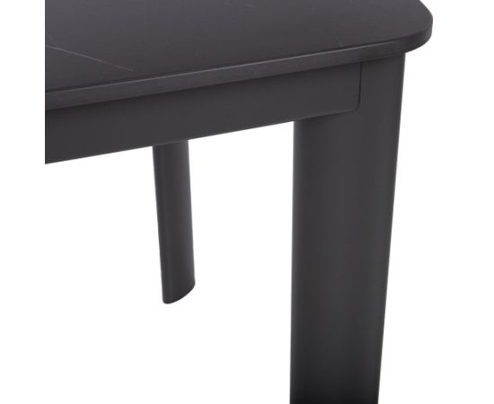 Galds BEIDA 180x90xH75cm, melns Dārza galdi
