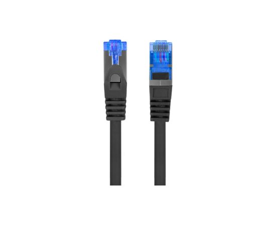 Lanberg Patchcord Cat.6A S/FTP LSZH CCA Black Fluke Passed PCF6A-10CC-0050-BK 0.5 m  Кабель HDMI