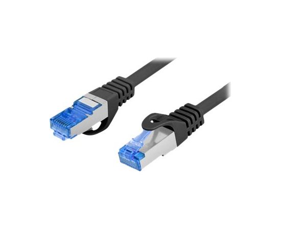 Lanberg Patchcord Cat.6A S/FTP LSZH CCA Black Fluke Passed PCF6A-10CC-0050-BK 0.5 m  Кабель HDMI