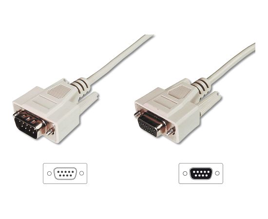 Digitus Extension cable AK-610203-020-E DSUB to DSUB Дата USB-кабели