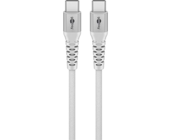 Goobay USB-C Supersoft Textile Cable with Metal Plugs 70194 Data USB kabeļi