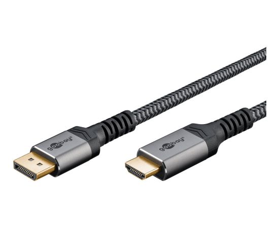 Goobay DisplayPort to HDMI Cable 65268 DisplayPort to HDMI Data USB kabeļi