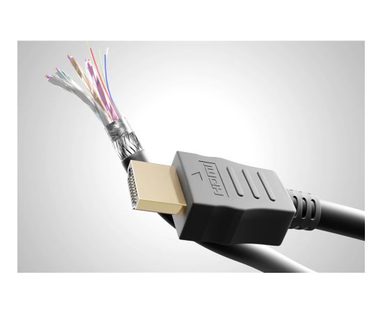 Goobay High Speed HDMI Cable with Ethernet 0.5 m  Кабель HDMI