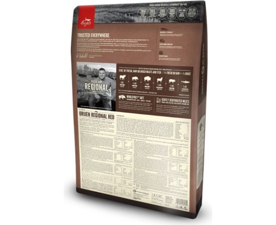 Orijen Regional Red 6 kg Adult Beef, Lamb, Pork Kaķu sausā barība