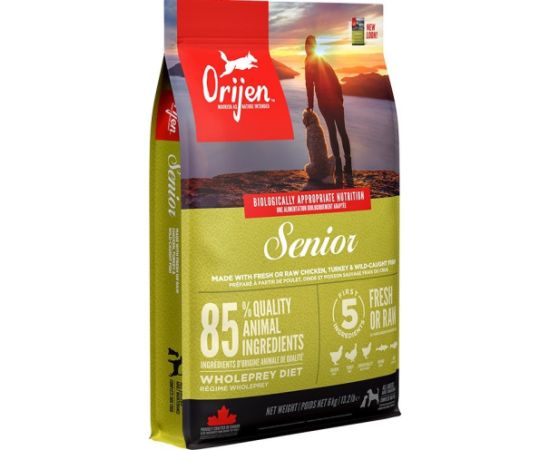 ORIJEN Senior - dry dog food - 6kg Suņu barība