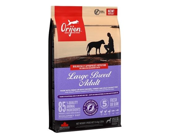 ORIJEN Large Breed Adult - dry dog food - 11,4kg Suņu barība