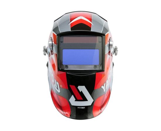 Yato YT-73921 welding mask/helmet Welding helmet with auto-darkening filter Black, Red, Silver Новинки Для дома и сада 