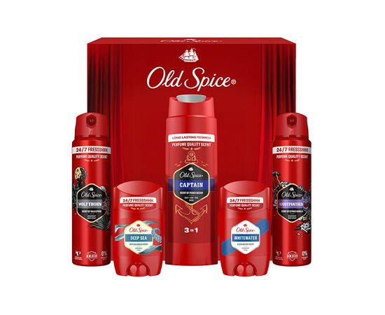 Old Spice Discovery Box - Dárková sada Smaržas - NESAKĀRTOTS