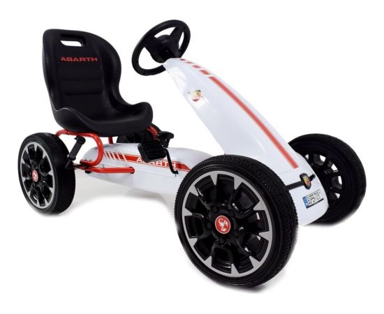 Ramiz Gokart ABARTH Biały Новости - Детские товары