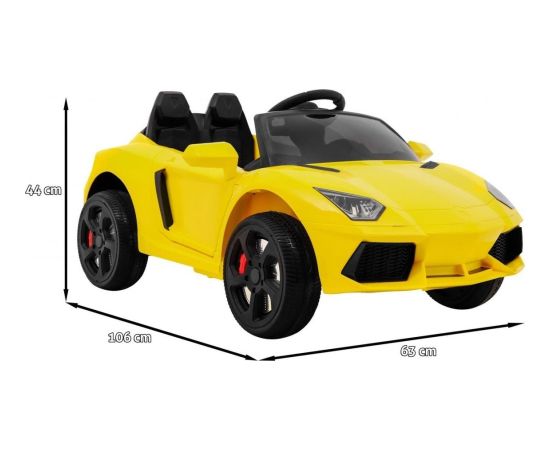 Ramiz AITO NA AKUMULATOR Future Żółty koła EVA, 2.4 GHz, USB MP3 /BBH-1188 Новости - Детские товары