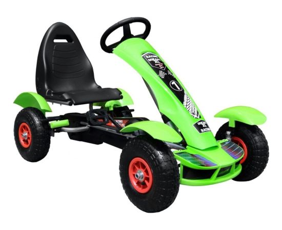 Joko Duży Gokart Pompowane Koła Zielony Jaunumi, Bērnu preces