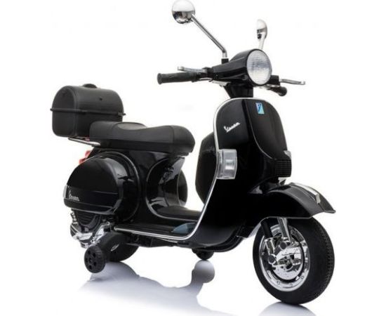 Lean Sport Skuter na Akumulator Vespa Czarny Новости - Детские товары