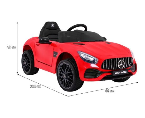 Ramiz Auto na akumulator Mercedes Benz GT Czerwony Jaunumi, Bērnu preces