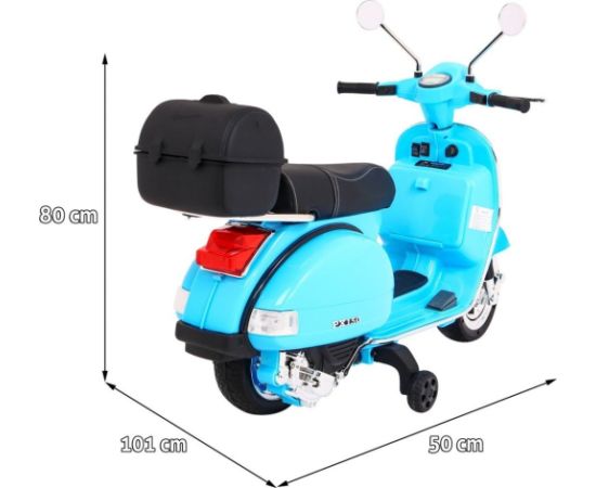 Ramiz Pojazd Skuter Vespa Niebieski Новости - Детские товары